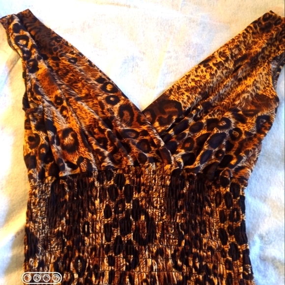 Animal Print Jumpsuit - Picture 2 of 7
